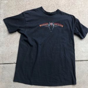 Vintage Alaska Harley-Davidson t-shirt.